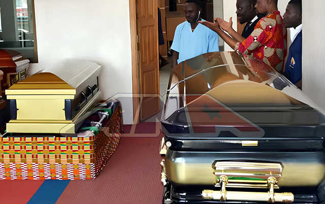 funeral metal coffins