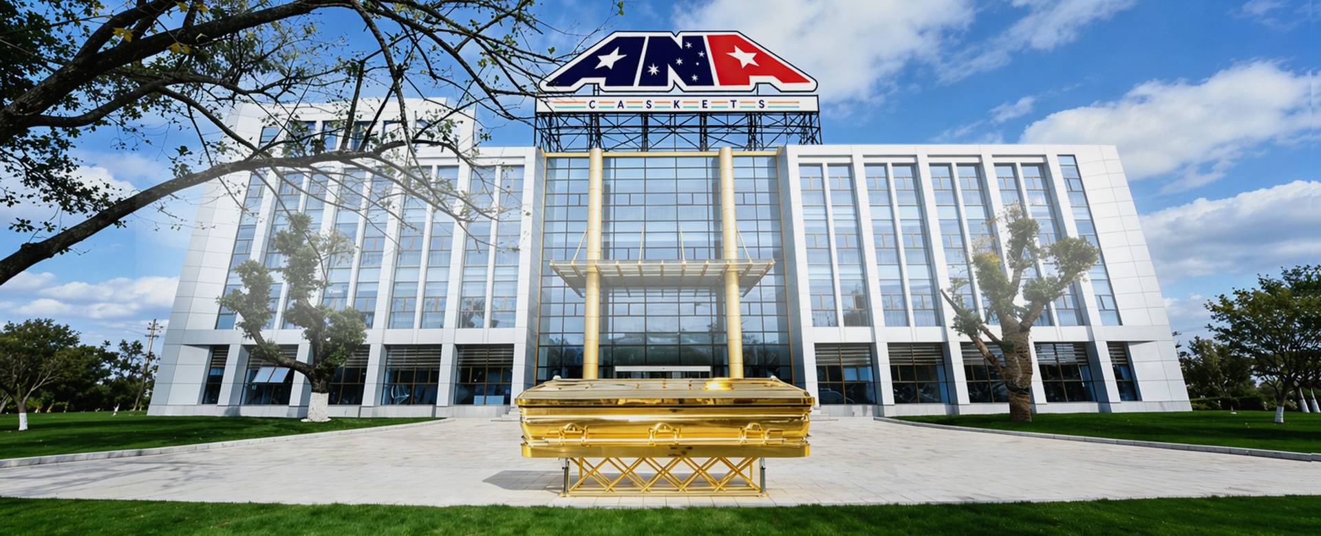 manufacturer of American-style funeral caskets